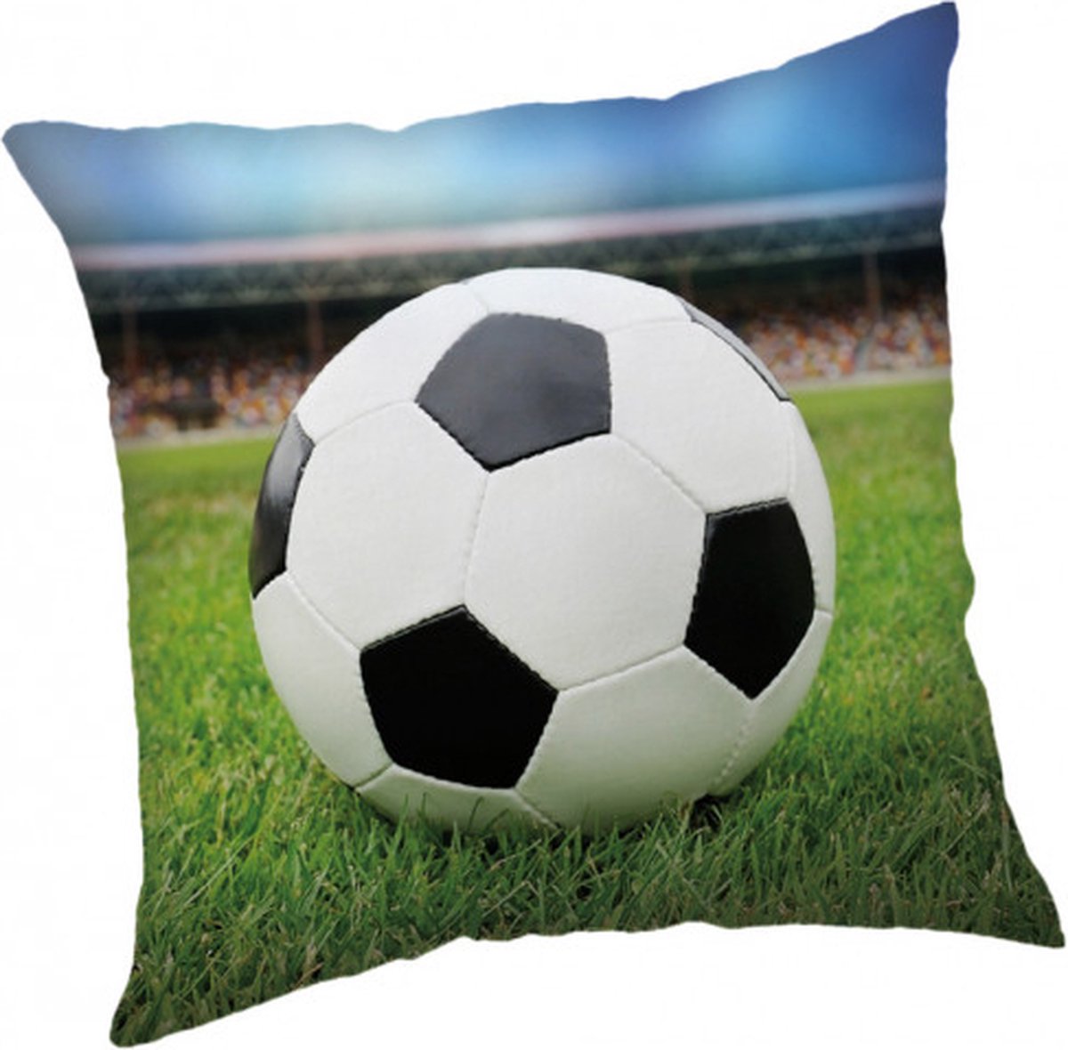 Kussensloop - Voetbal - Cadeautjes onder 10 euro - 45x45 cm