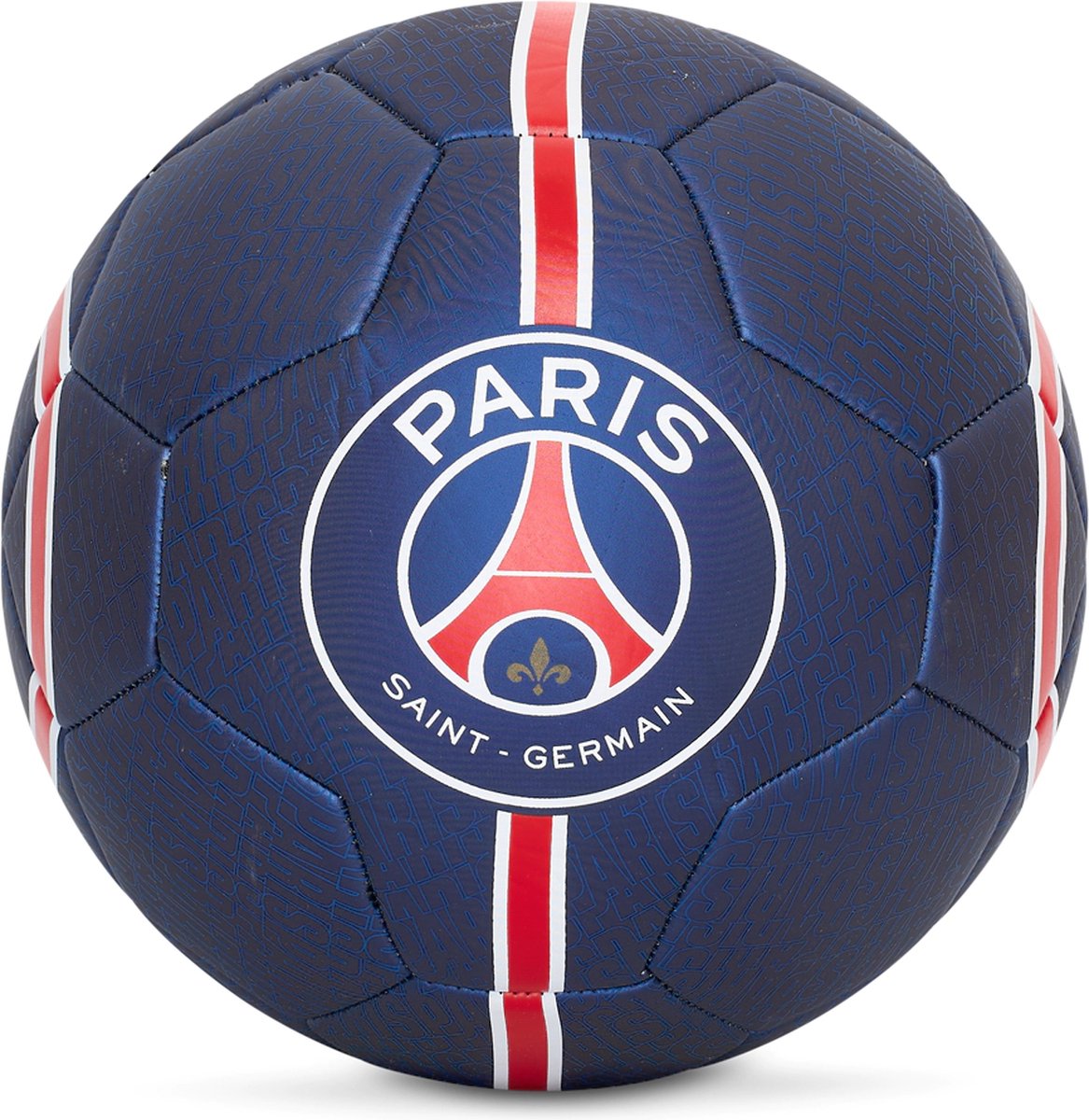 Paris Saint-Germain matte logo stripe voetbal - maat 5 bal - voor jong en oud - Official PSG fan ball