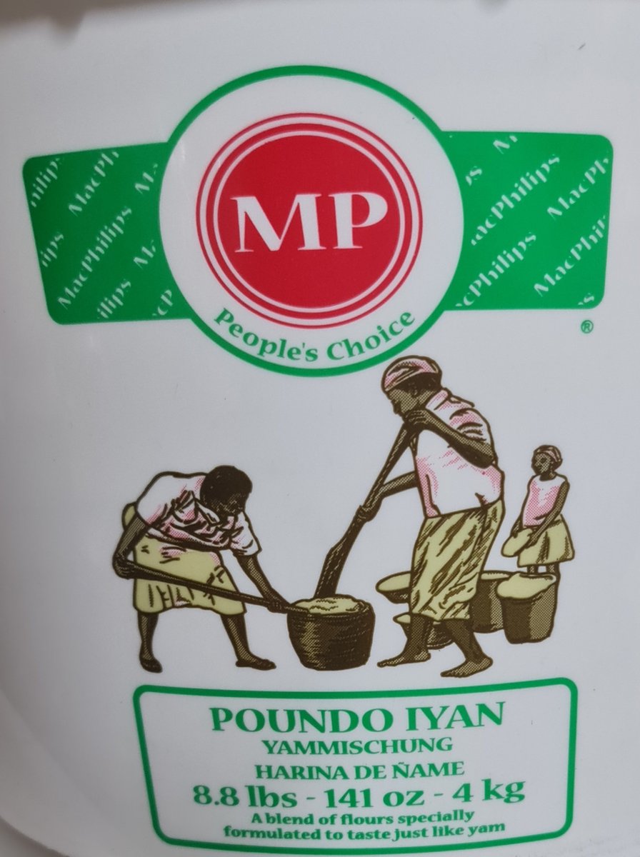 mp pounded yam 4kg
