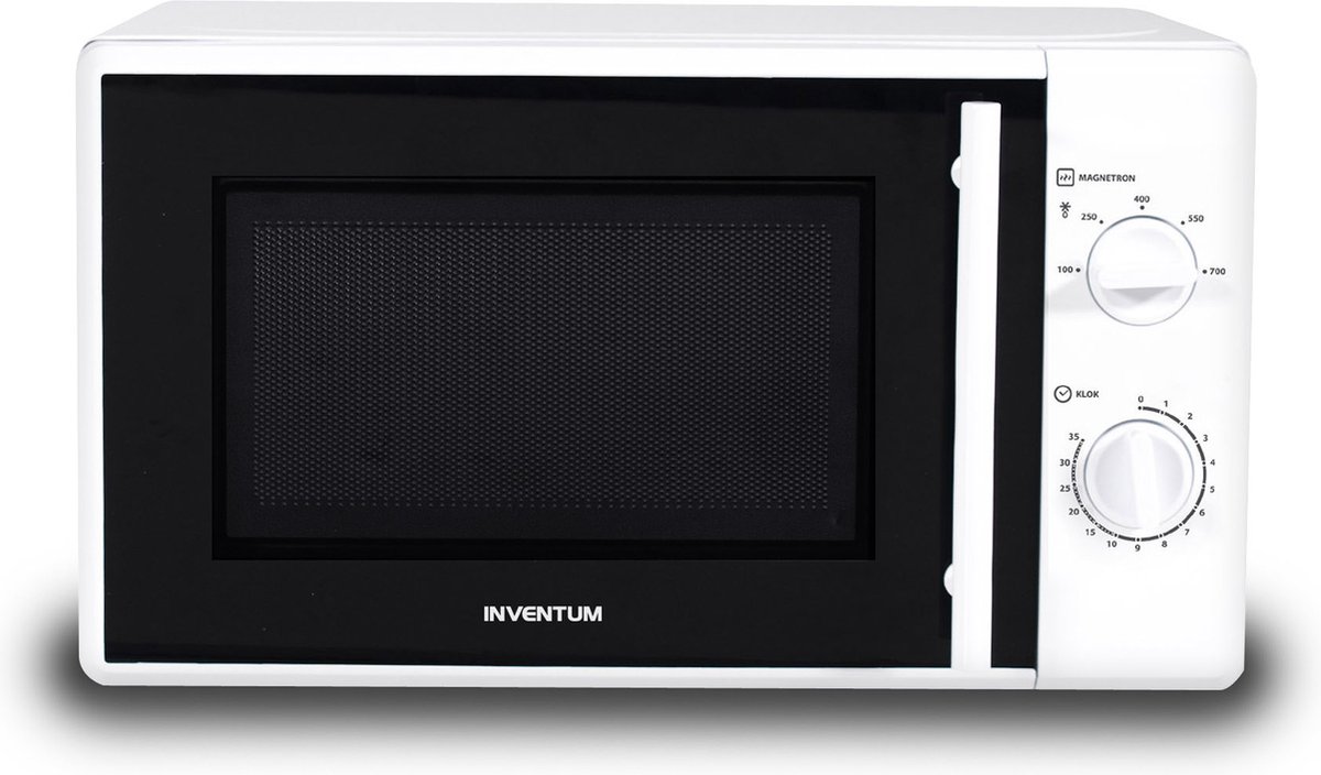 Inventum MN205S Solo magnetron - 20L - 700W - Ontdooifunctie - Wit — afbeelding 6