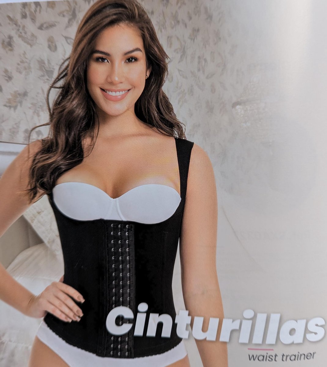 M&D origineel FAJAS COLOMBIANAS - COLOMBIAANSE SHAPEWEAR - Damesmode - Lingerie - Maatverkleining - Postpartum - Postoperatief/Tailleband - Borsten vrij – 4 compressieniveaus HOGE COMPRESSIE - ZWART - Maat M - R C4055 M