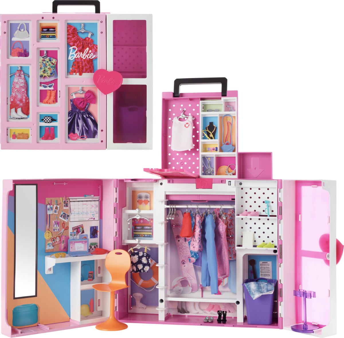 Barbie Super Kledingkast - Poppenkleding