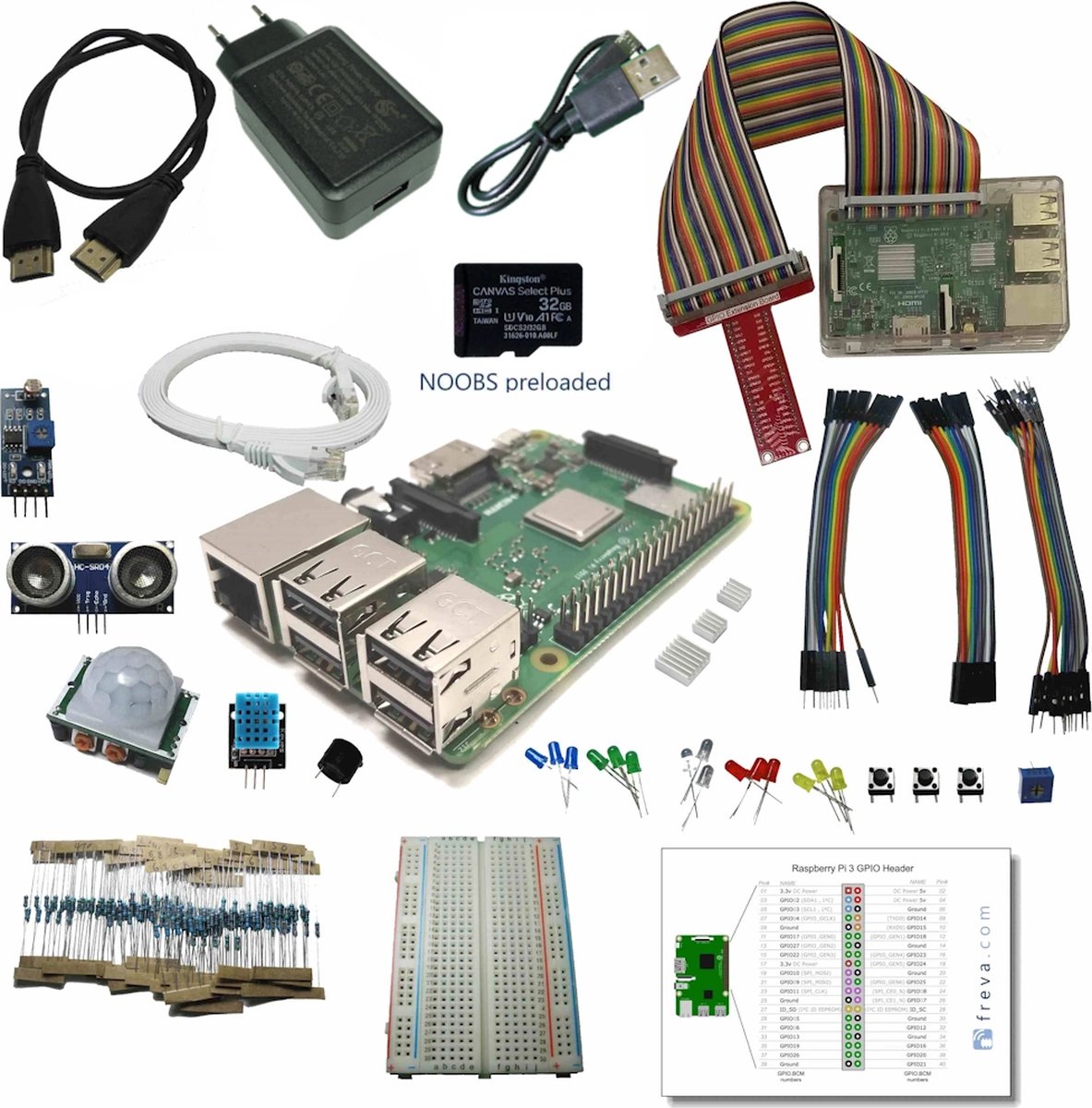 Raspberry Pi 3B+ Ultimate starter kit
