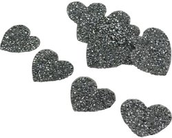 20 stuks hartvormige strijkplaatjes, strasssteentjes om op te strijken, patches om op te strijken, voor kinderen, doe-het-zelf T-shirt, jeans, kleding, patches