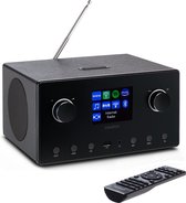 Bol.com MEDION P85444 2.1 internetradio met subwoofer (DAB+ FM-radio Spotify Connect wifi Bluetooth streaming equalizer kleurend... aanbieding