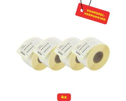 4X HACCP datumsticker Rol 