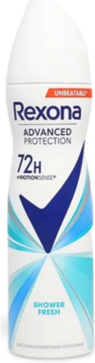 Goedkoopste Rexona Deospray - Shower Fresh - 6x150ml - Voordeelverpakking