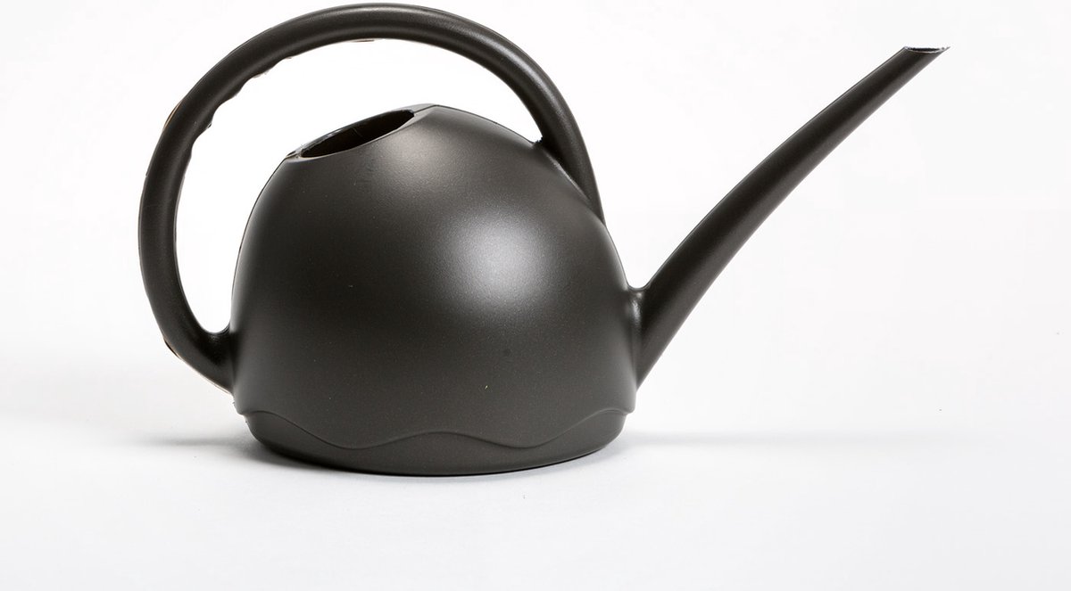 Gieter Medusa lange tuit van kunststof voor binnen 1,8 liter, Anthraciet