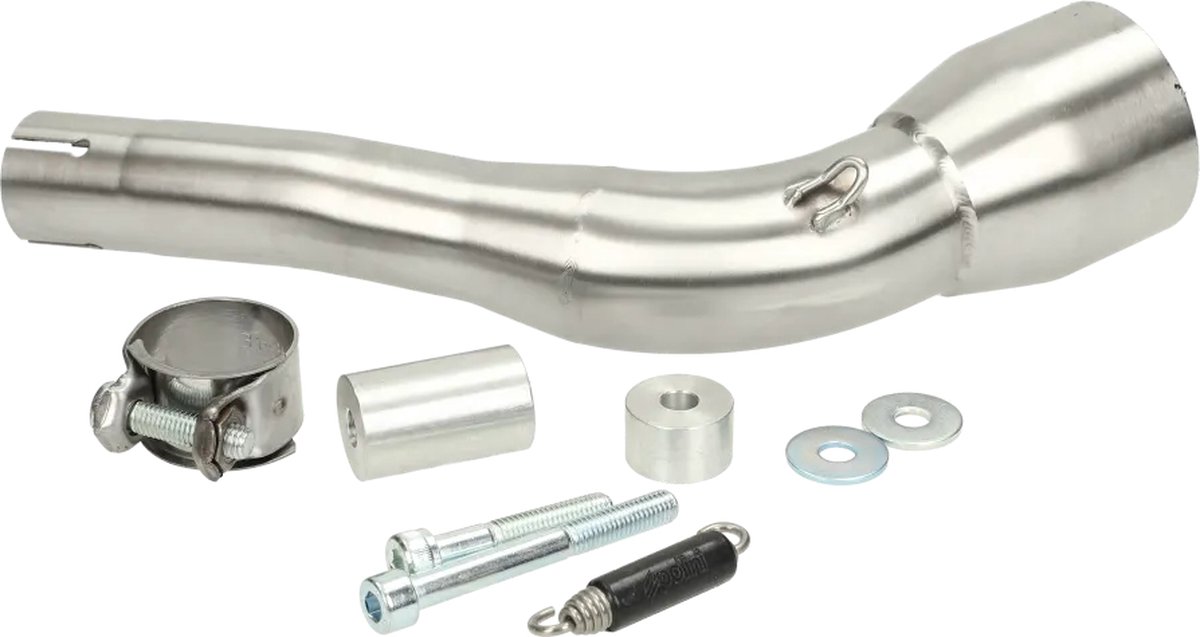 Uitlaat Polini Racing zwart Vespa GTS 300cc
