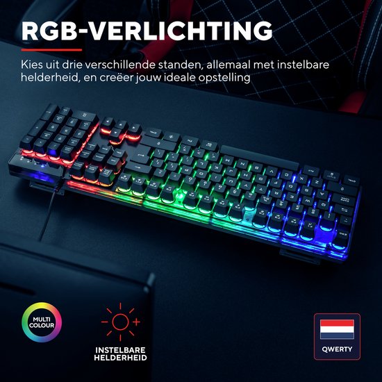 Trust GXT835 AZOR GAMING KEYBOARD DE Trust GXT835 AZOR GAMING KEYBOARD DE