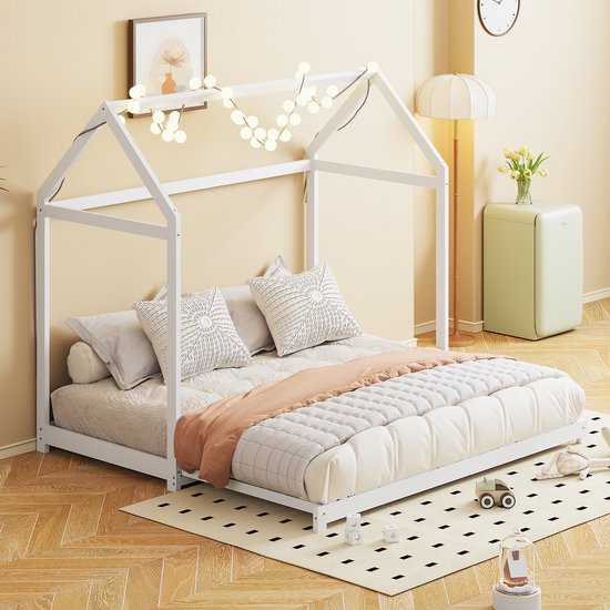 Canapé lit pour enfant PRO COSMO AX2 - Gris - 168 x 98 x 60 cm