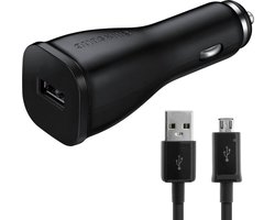 Samsung - autolader - 9.0V / 2,0 A - Micro USB kabel - Zwart