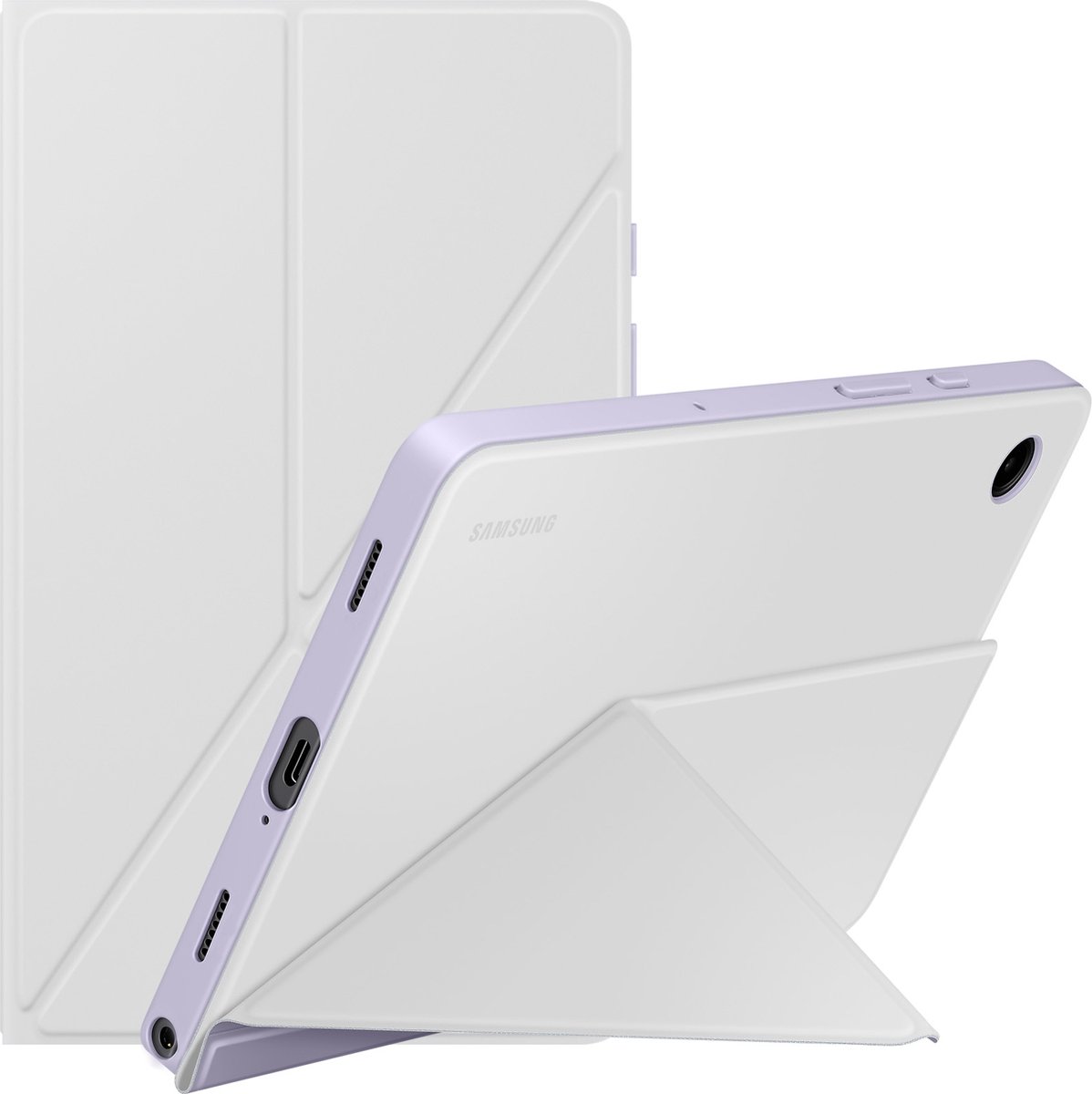 Samsung Galaxy Tab A9 Plus Bookcover Wit
