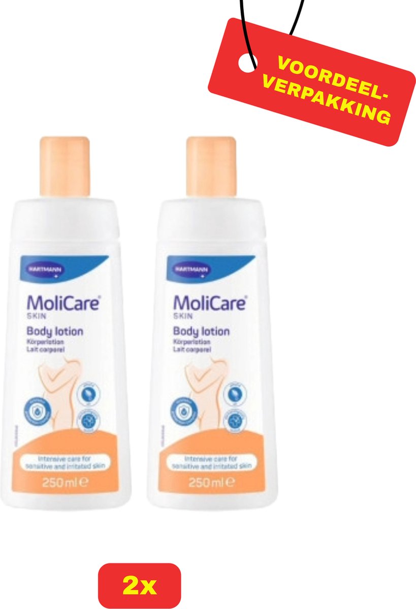 Goedkoopste 2X Molicare® Skin Bodylotion - 2 x 250ml - Voordeelverpakking!