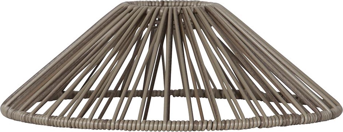 Star Trading lampenkap Vide, rotan, beige, E27, buiten, ? 25 cm