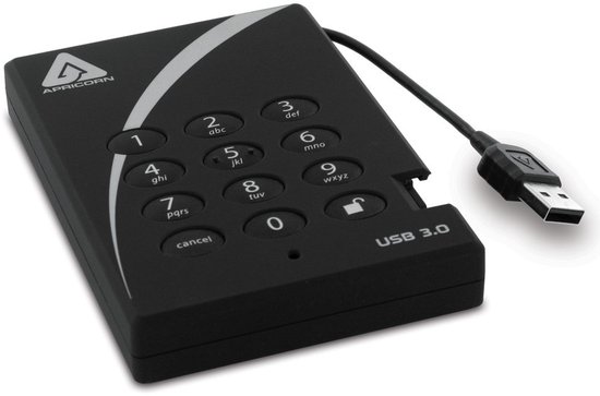 Apricorn Padlock 1TB USB 3.0 van Merkloos — afbeelding 5