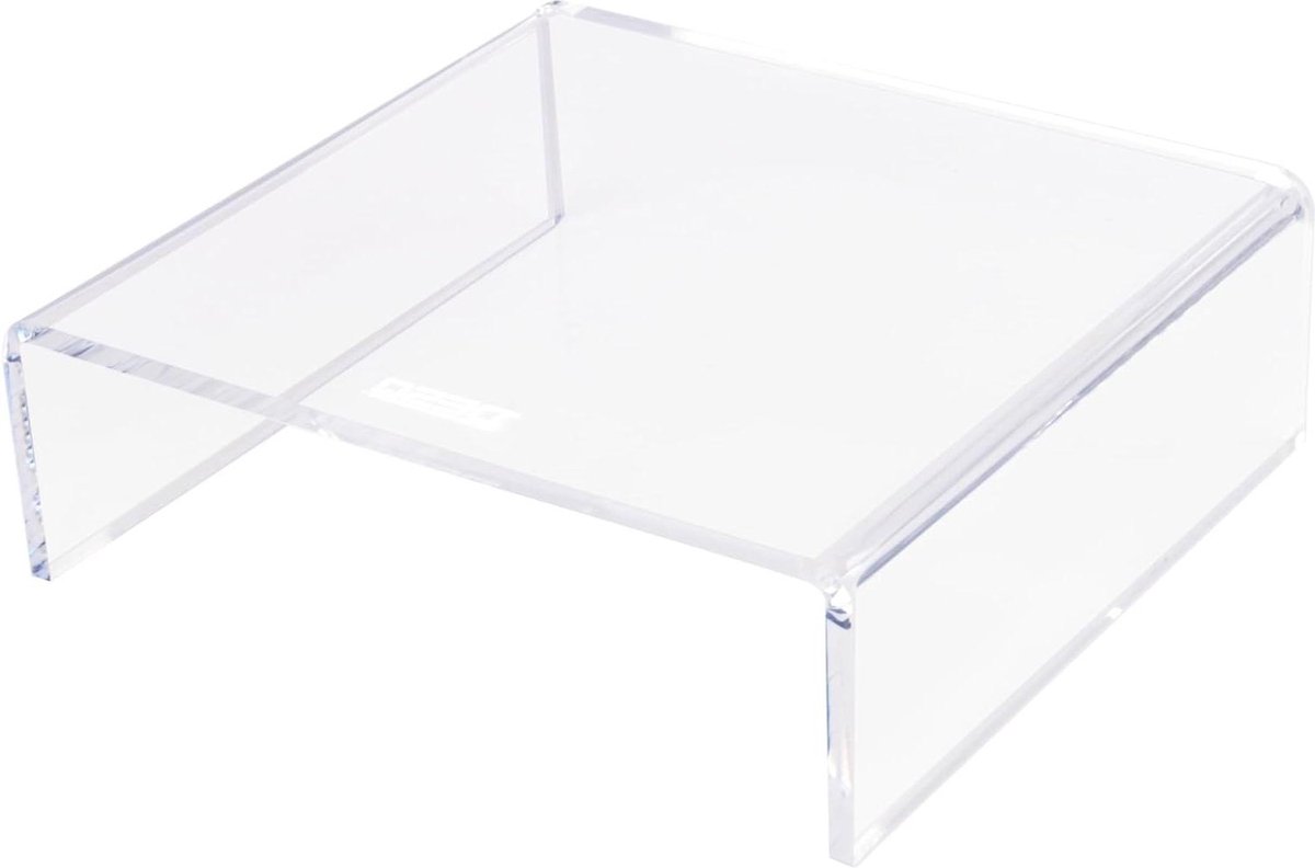 Acryl Monitorverhoger - Hoogte 70 mm - Ergonomische Riser