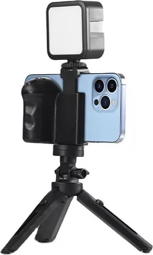 Poignée Magnétique Appareil Photo - Support Téléphone Rotatif Bluetooth