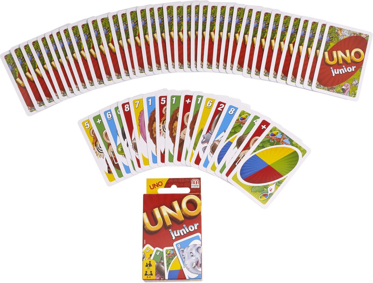 Mattel Games UNO Junior 2.0 Kaartspel — afbeelding 4