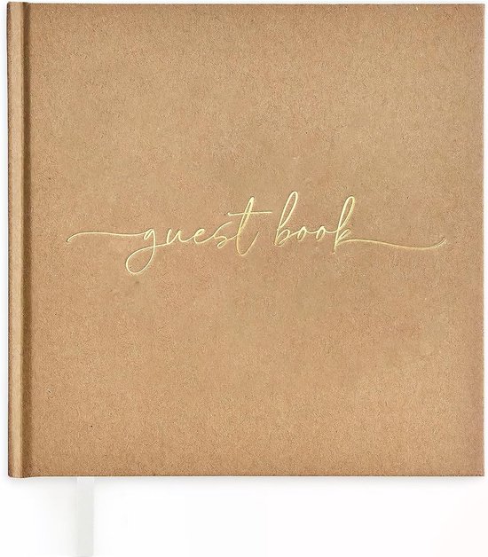 Plantvibes Premium gastenboek voor bruiloft, 120 pagina's premium