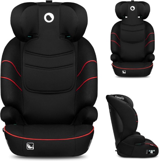 Bebies first topo black zitverhoger met isofix aanbieding bij Baby & Tiener