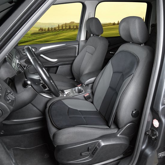 Protecteur de siège Walser, noir-gris