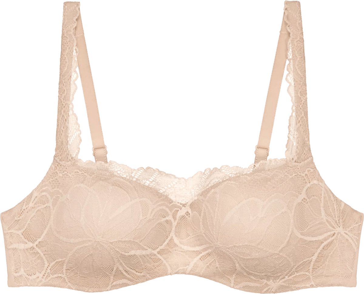 Triumph Body Make-Up Illusion Lace Balconette Dames Beha - Beige - Maat 90C