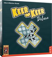 Bol.com 999 Games - Keer op Keer - Deluxe - Dobbelspel - Inclusief luxe dobbelbak uitwisbare tableaus en meer extra's - Spelen t... aanbieding