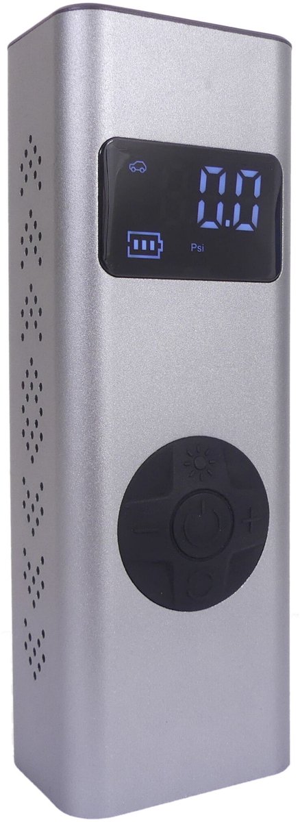 PWRHND Draagbare Electrische Compressor Pomp Zwart- Luchtcompressor - Bandenpomp - USB-C Oplaadbaar - Fietspomp