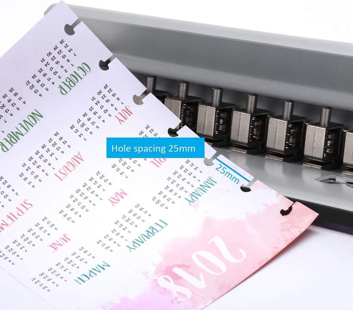 Denash Discbound-Perforator, 12-gaats Paddenstoelvormige Perforator