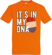 Maillot Oranje - Its my DNA Rouge Wit Blauw - Equipe Néerlandaise - Nice pour le Championnat d'Europe - Taille L