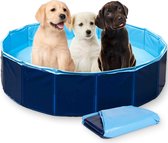 Frummel Honden Zwembad - Opzetzwembad Huisdier - Blauw - 80 x 20cm - Opvouwbaar