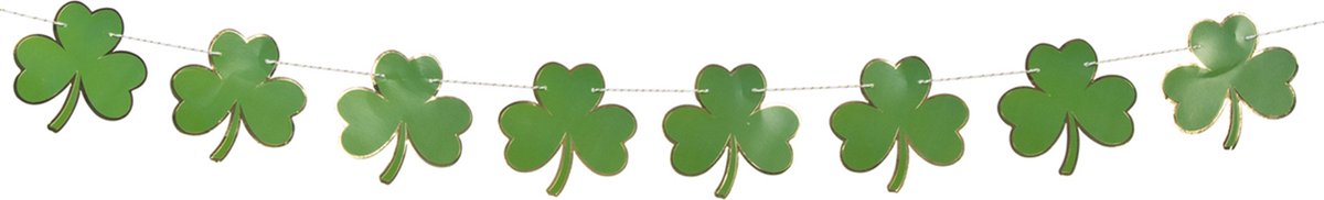 PARTYPRO - Saint Patrick's klaverslinger 2 m