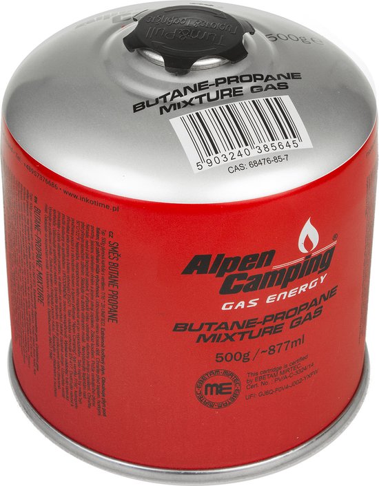 Alpen Camping IK008 2 X 877 Ml / 500 G Gaspatroon Met Propaan Butaan Schroefpatroon 7 16 Inch Aansluiting Voor Gasfornuis Campingkooktoestel Bunsenbrander Soldeerbrander En417 2 Stuks 2724199801 Alpen Camping IK008 2 X 877 Ml / 500 G Gaspatroon Met Propaan Butaan Schroefpatroon 7 16 Inch Aansluiting Voor Gasfornuis Campingkooktoestel Bunsenbrander Soldeerbrander En417 2 Stuks 2724199801