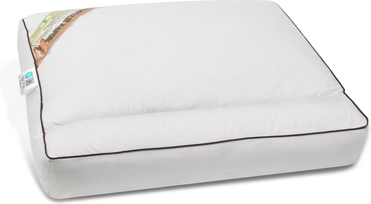 Kapok neksteun hoofdkussen - Verkoelend- Koel kussen - 100% Natuurlijk Kapok Neksteunkussen - oplossing tegen een Warm hoofd - 50x60x10