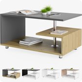 Vicco Rafi Salontafel - 88 x 35 cm Wit salontafel
