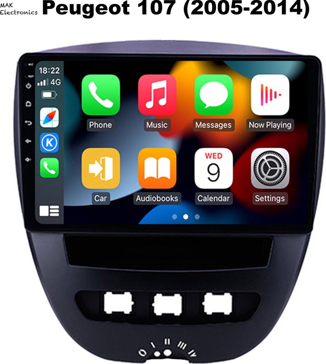 FM RADIO - Geschikt voor Citroen C1