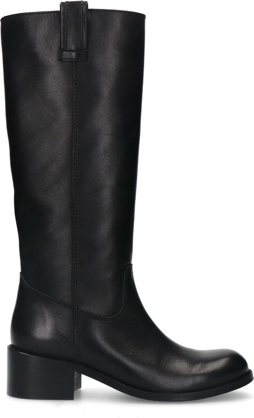 JOYA London III Black laarzen voor dames van leer, zwart, zwart, 37 EU