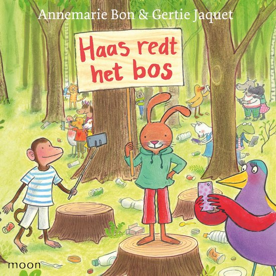 Haas redt het bos - cover