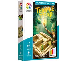 SmartGames - Temple Trap - 60 opdrachten - 3D schuifpuzzel - bewegende doolhof