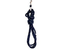 Foto: Leadrope 4 5 m 12mm grondwerktouw donker blauw