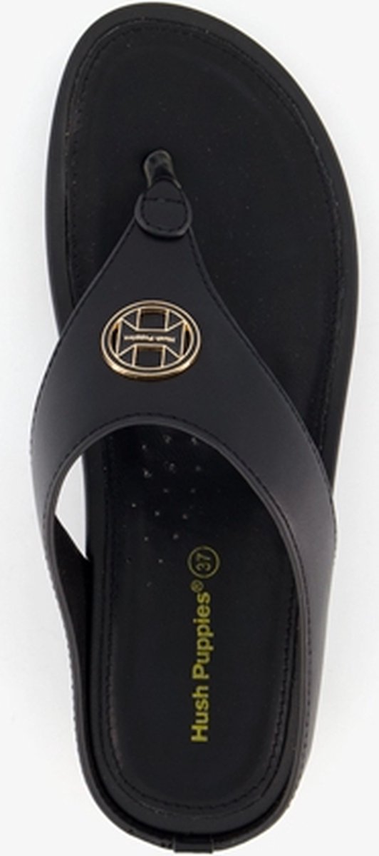 Hush Puppies dames teenslippers sleehak zwart Maat 40 bol