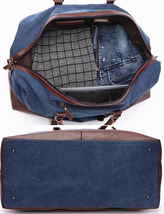 Sac De Voyage Rétro En Cuir - Taille Medium Couleur Lait - Marque Greens Custom Made - Neuf Avec étiquettes