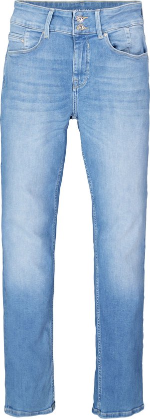 GARCIA Caro Curved Dames Slim Fit Jeans Blauw - Maat W33 X L32