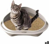 Kattenbak Georplast GP10536 58 x 48 x 20,5 cm (8 Stuks)