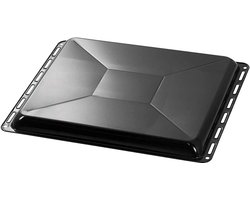 460 x 375 x 25 mm bakplaat met antiaanbaklaag | Geschikt voor Whirlpool, Ignis, Bauknecht, Indesit, Algor, Neckermann, Lloyds | voor oven en fornuis | Antiaanbaklaag | 44,5 x 37,5 x 2,5 cm