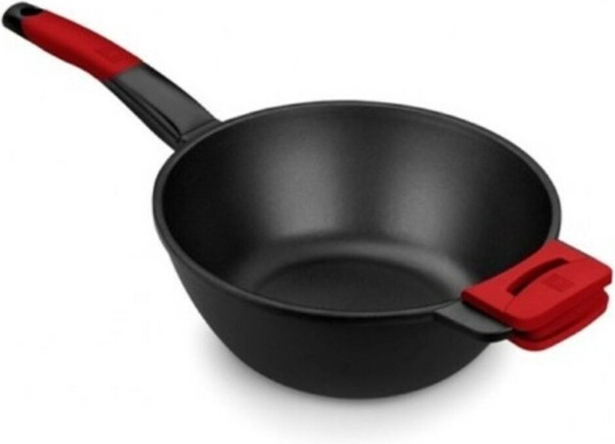 Wokpan BRA PREMIERE Rood/Zwart (Ø 28 cm)