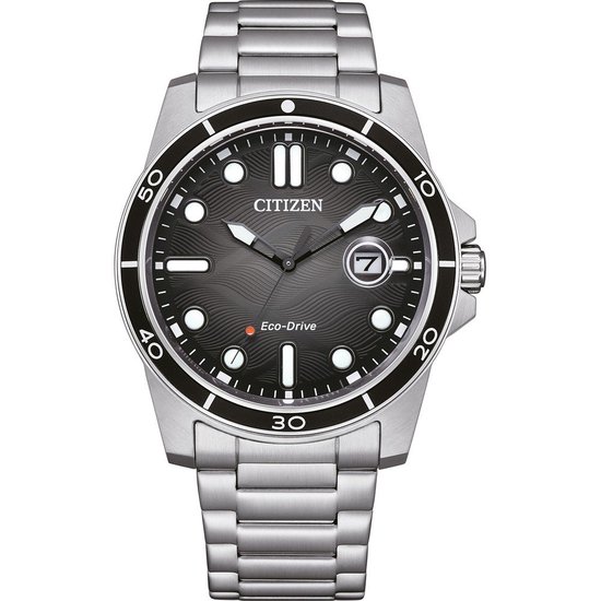 Citizen Sporty Marine AW1816-89E Horloge - Staal - Zilverkleurig - Ø 41 mm