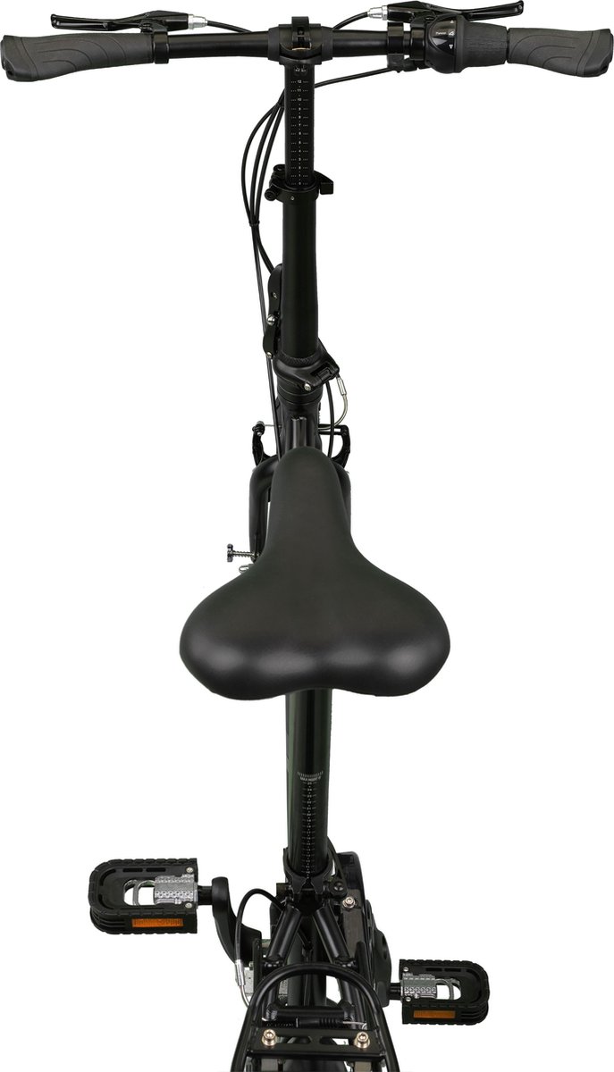 PACTO SEVEN N7 FOLDING BIKE BLACK Nexus 7v VOUWFIETS PLOOIFIETS TERUGTRAPREM LAGE INSTAP FIETS ALUMINIUM van PACTO — afbeelding 3