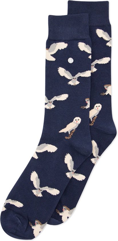 Alfredo Gonzales sokken owls blauw - 46-48